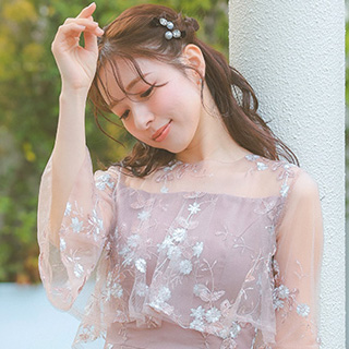ガーデン 屋外 ウェディング ドレス