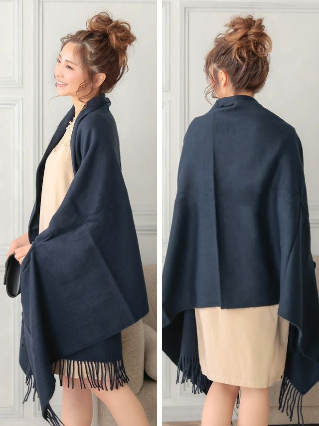SALE] アームホール付大判フリンジストール｜Retica レティカ 結婚式