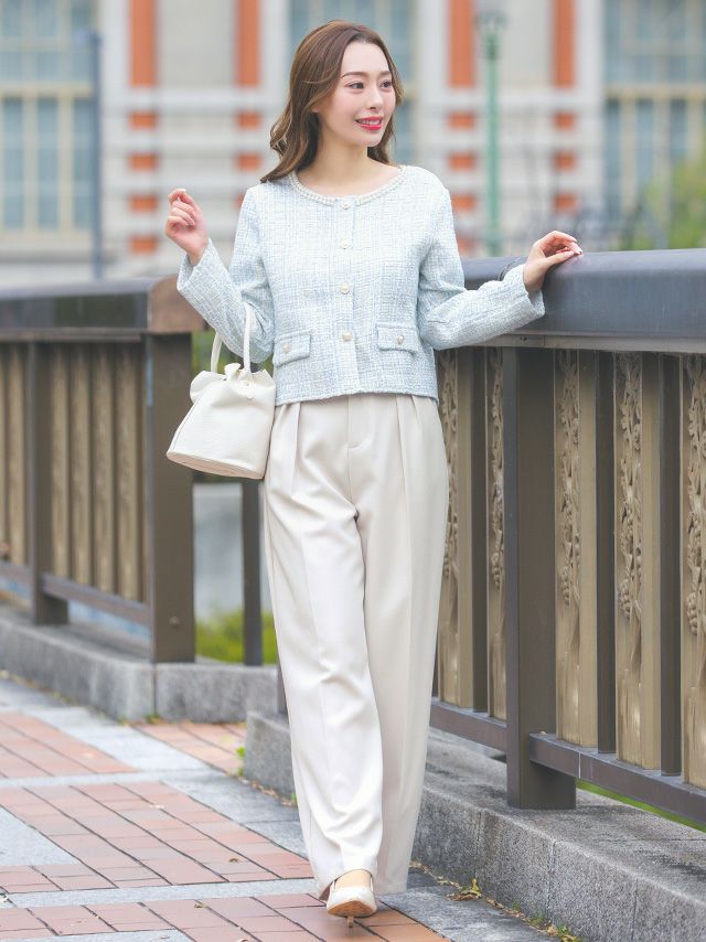 美品❁NOVESPAIO ツイードスーツ❁ 美品❁NOVESPAIO ツイードスーツ❁ 【公式通販】