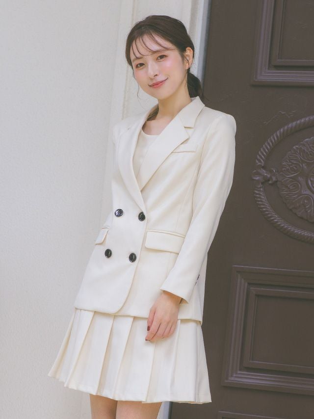 SALE] ダブルブレストワンカラーセレモニースーツ (Sサイズ～XXLサイズ