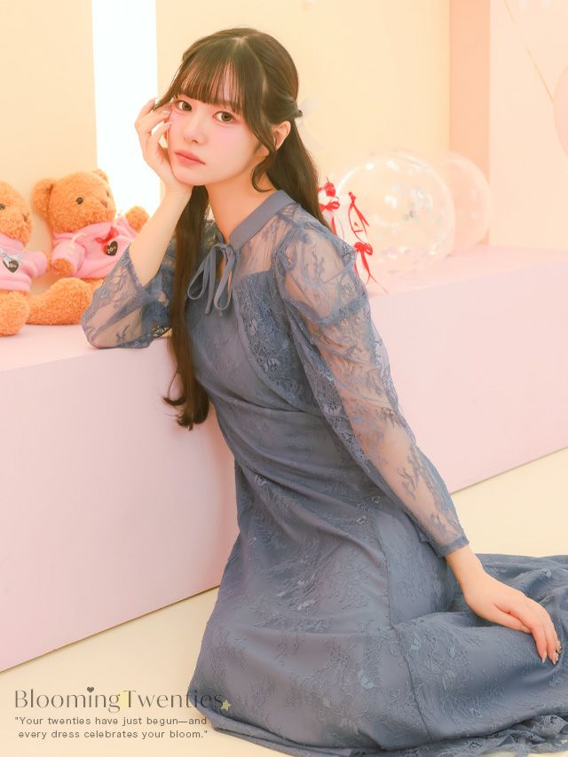 ✨️タイムセール中✨️CIAOPANICお呼ばれドレス ボレロ付きワンピース 総レースボレロ×ワンピースパーティードレス(Sサイズ～4Lサイズ